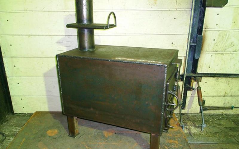 Do-it-yourself long-burning potbelly stove